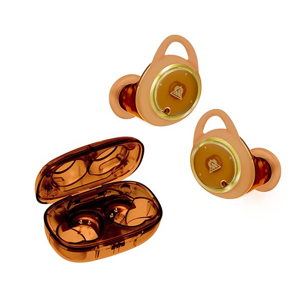 ANIMA ANW01 Full Wireless Earphones, Brown, Anima Auto Pairing